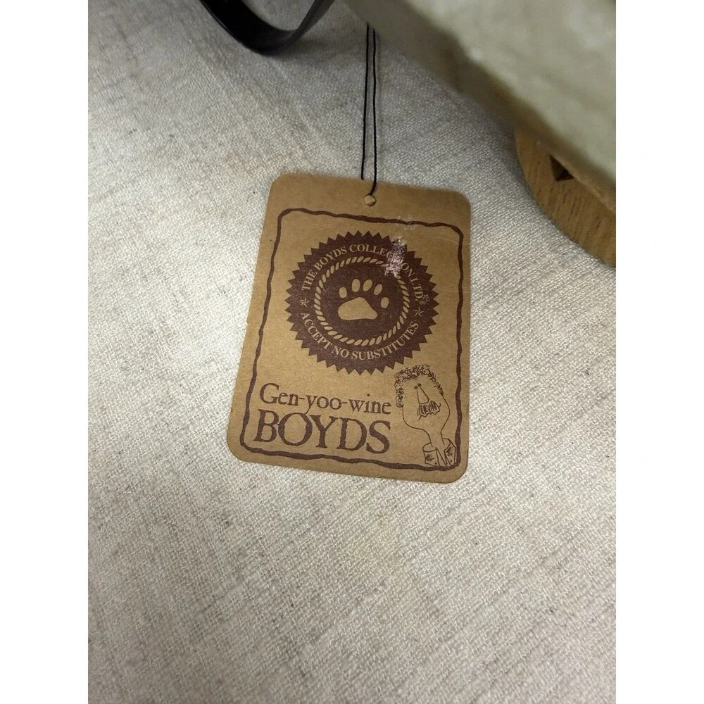 Boyds Collection Wheelbarrow Figurine Wood Distressed Inspirational 1pc